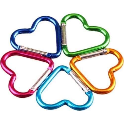 Best Price Online！Outdoor Portable Hanging Buckle Camping Camping Hiking Trip Water Bottle Buckle Keychain (1pc Random Color)