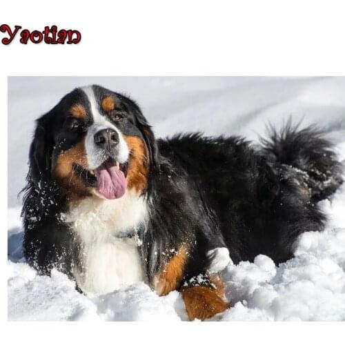 NEW Diamond Embroidery Full Display Saint Bernard Dog Diamond Mosaic Diamond Painting Cross Stitch Full Square/round Rhinestone