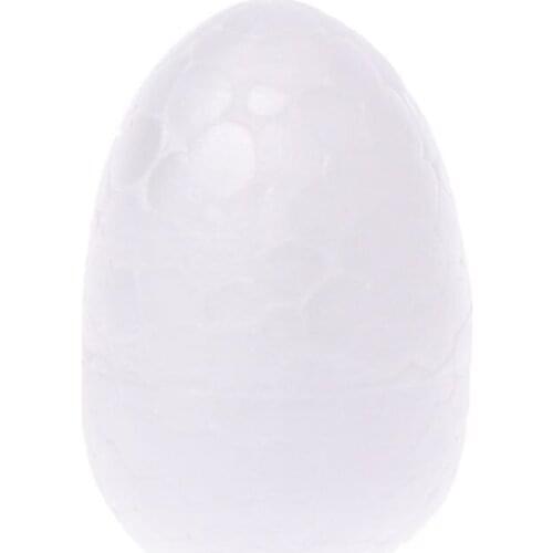 2021 New Egg Ball Modeling Polystyrene Styrofoam Foam For DIY Easter Christmas Gifts Party Supplies Decoration 3/6/8/12cm