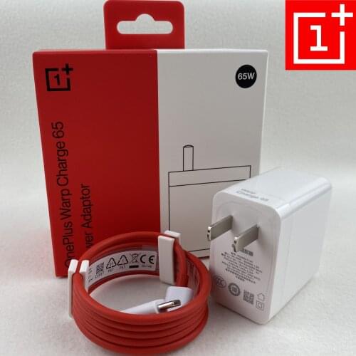 OnePlus 9R Original 65W Warp Charger USB-C To USB-C Warp Charging 6A Cable Adapter For OnePlus 9R 8T 8 9 Pro Nord 7T Pro 7 6T