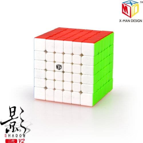 [Picube]Original High Quality QiYi XMD Shadow M V2 Magnetic 6x6x6 Magic Cube Puzzle Speed Christmas Gift Ideas Kids Toys