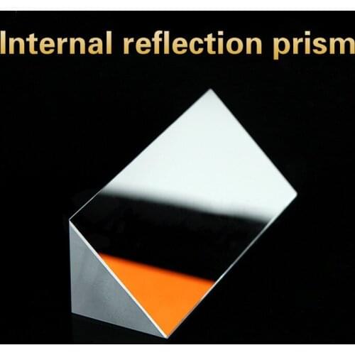 Spectral Optics Internal Reflection Prism A Small Amount of Spot Coating Isosceles Right Angle
