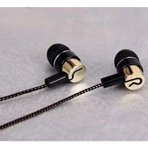 Earphones Sports Running Noise Isolating Stereo 1.1M In-Ear 3.5mm Media Player Music Earphone Stereo Music Headphone