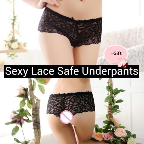 Super Sexy Lace Hollow Temptation mesh Soft Breathable Underpants Transparent Underwear For Women Elegant Gorgeous Panties