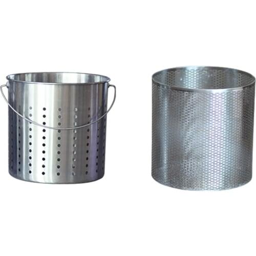 Leaky bucket separating juice squeezing grape juice bucket frying bucket sterilizing bucket filtering bucket wine making tool