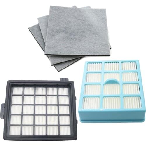 High Quality 2pcs Hepa Filter & 3pcs Motor Cotton Filter For Philips FC8134 FC8135 FC8136 FC8142 FC8146 FC8148 FC8140 FC8144