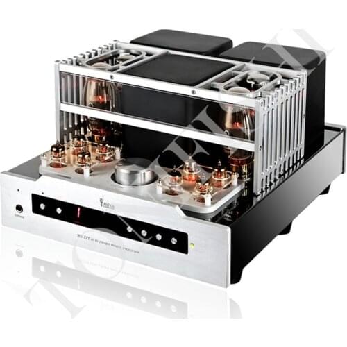 YAQIN MS-77T 7027B push-pull tube amplifier, fever HiFi amplifier, Output power: 40W+40W，Load impedance: 4Ω-8Ω