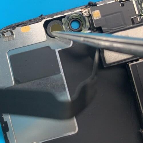 100pcs/bag Induction stickers for iPhone x xs xs-max hole sponge gasket Adhesive sticker replacement mobile phone repair
