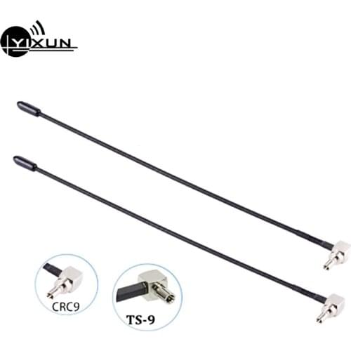 2pcs 4G LTE Antenna TS9 CRC9 Connector For Huawei E398 E5372 E589 E392 Zte MF61 MF62 aircard 753s 5dbi high Gain 700-2700MHz