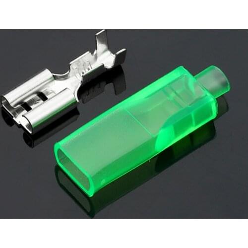 50pcs 6.3mm Female Crimp Terminal wire faston Connector DJ7013-6.3-21