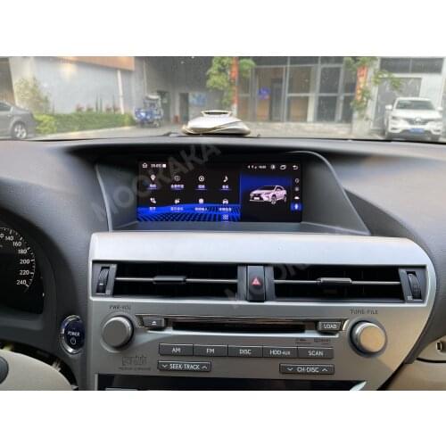 8+128G Android 10 GPS Navi Multimedia DVD Player For Lexus RX 270 350 450 2009-2014 Auto Radio Stereo Head Unit DSP With Carplay