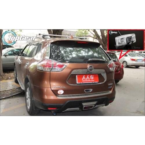 Car Camera For Nissan New X-Trail X Trail 2013~2015 High Quality Rear View Back Up Camera For Top Gear Fans to Use | CCD + RCA