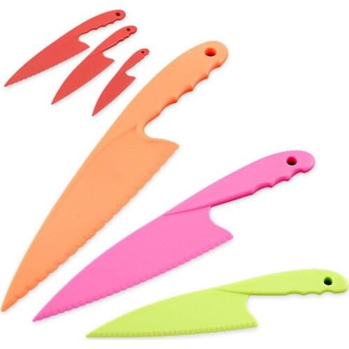 Hot sale 3pcs baking tools cake decoration tools dough cake cutter birthday cake scraper cutter bakeware cutter