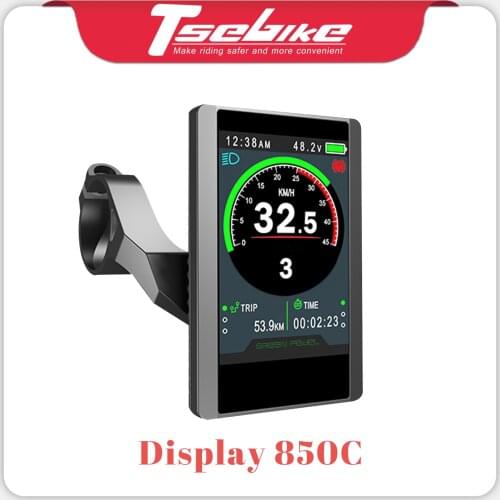 TSDZ2 LCD Display 850C Colour Screen Display 6 PIN for 36V 48V Tongsheng Mid central Motor Electric Bicycle Conversion Kit