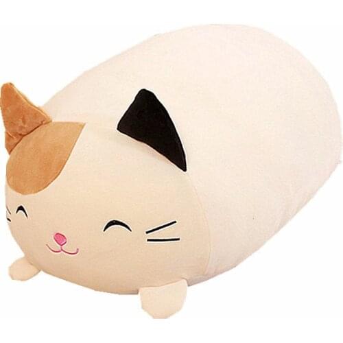 Creative cartoon animal pillow firedog pillow cat nap Douyin plush toy custom doll gift