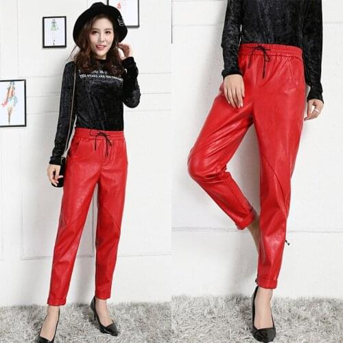 LOW LUV Women's Trousers Harem Pants