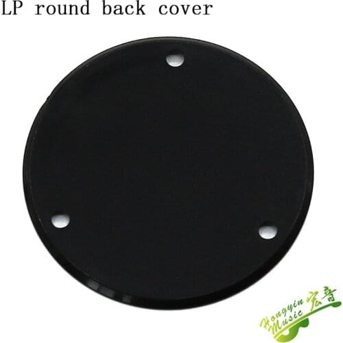 LP electric guitar spanker full set LP electric guitar round back cover protection board full set black