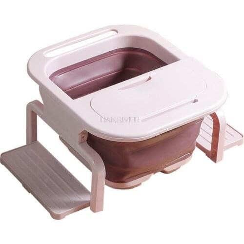 Massage Foot Spa Basin Massager For Foot Bath Home Use Devices Folded Feet Bathtub Multi-function Health Care Relaxation Tool