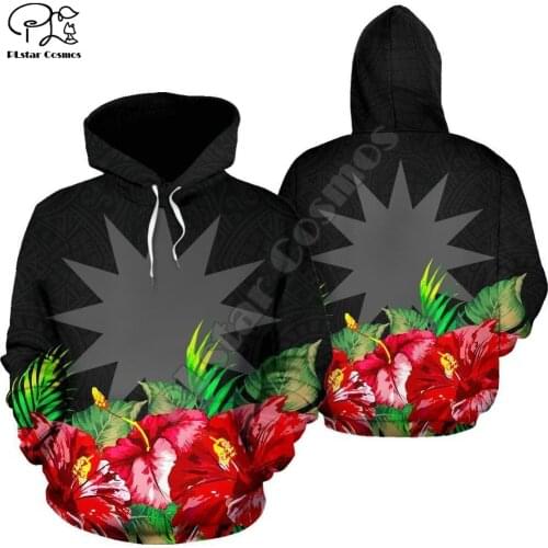 NewFashion Nauru Micronesia Island Country Flag Tribal Culture Retro Pullover 3DPrint Men/Women Autumn Colorful Funny Hoodies 17