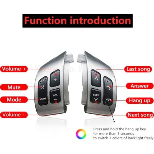 New Style For Suzuki Swift 2005-2016 For SX4 2006-2013 Combinatio Switch Multifunction Steering Wheel Audio switch Button