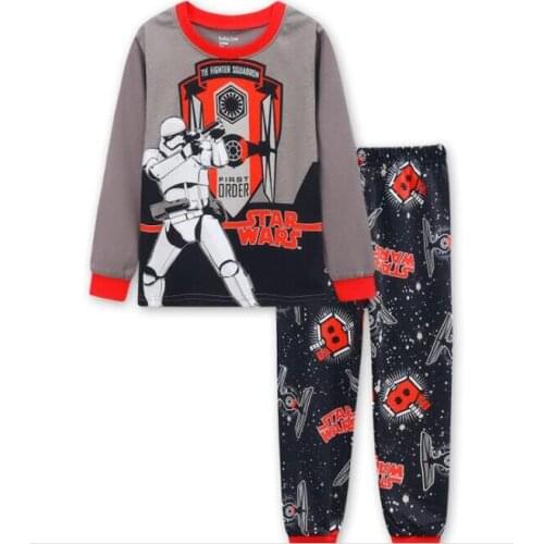 Boys Kids Nightwear Baby Girl Autumn Cotton Sets Children Homewear Pajamas for Boy Pyjamas Kids Sleepwear 2-7T Children Clothes
