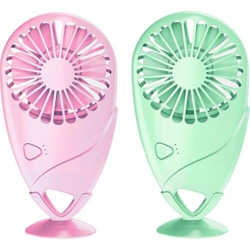 EAS-Pocket Net Red Handheld Fan USB Mini Student Charging Wind Cute Fan Mango Shaped Fan Summer