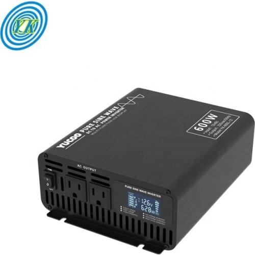 DC to AC Pure Sine Wave 110V 220V Portable Car Power Inverter 600W 1000W