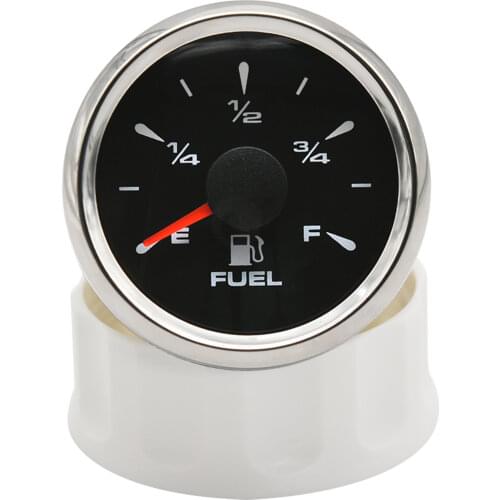 Fuel Level Gauges Marine Boat Yacht 52MM Gauges Water Level Sensors with 200 250 300 350 400 mm Waterproof Auto Level Meters
