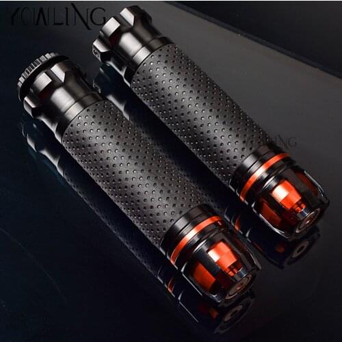 22mm CNC Motorcycle Motorbike Handle Bar Handlebar Grips For Victory kawasaki z750 z1000 Versys 650 Suzuki GSXR 600 750 1000