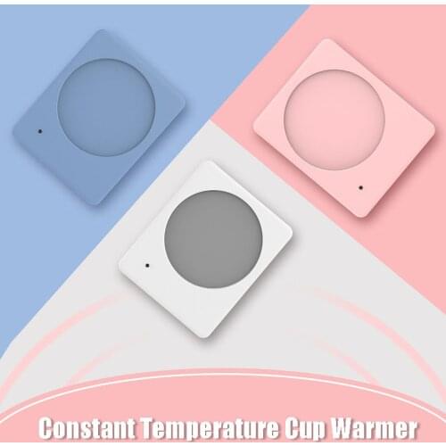 With Timer 55' Constant Temperatures Mini Smart Warmer Cup Electric Heater Coffee Mug Water Bottle Warmer for Home Office
