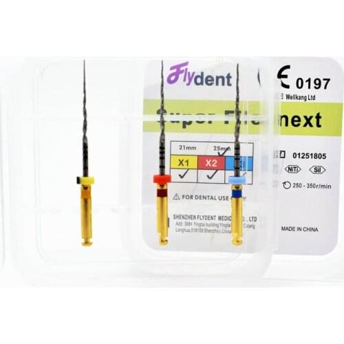 Dental instrument Super files next engine use niti root canal instrument 25mm dentist tool