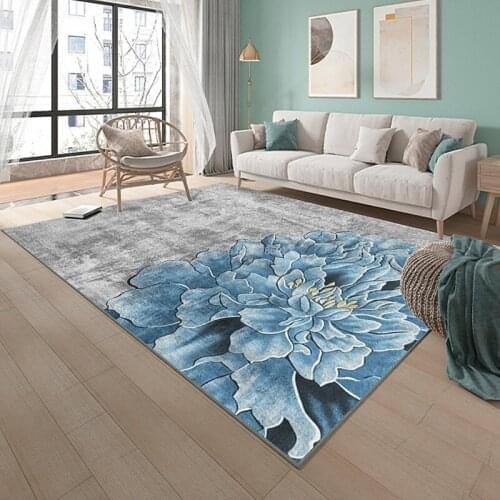 Golden Diamond Velvet Carpet Living Room Coffee Table Blanket Bedroom Bedside Carpet Study Mats Can Be Customized