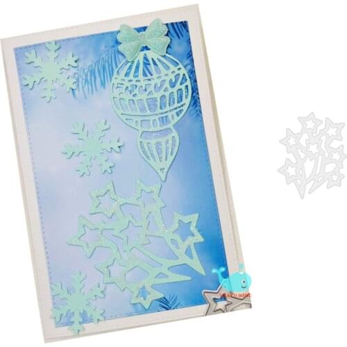 Stars Metal Cutting Dies Stencil for DIY Scrapbooking Embossing Album Paper Cards Decorative