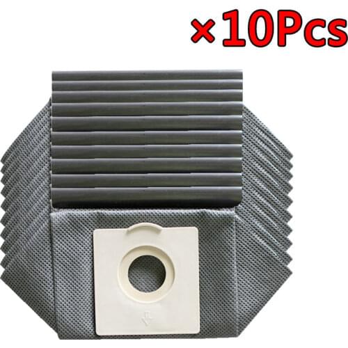 10Pcs Vacuum Cleaner Part Replacement Parts Dust Paper Bags For Philips FC8088 FC8089 Washable Vacuum Cleaner Dust Bags