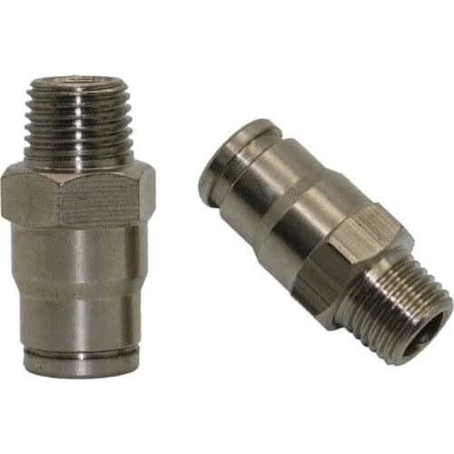 High pressure 1/4" male thread to 3/8" slip lock Connectors Greenhouse mist system Agriculture Watering Hose connector 20 Pcs