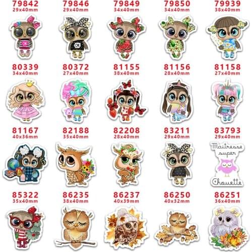 30pcs/Lot Money Dollars Printed Planar Resin for Hair Bows PR79842