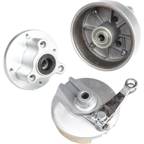 Aluminum Front Rear Wheel Rim Hub dis 12mm Alex Hole & BRAKE COVER For Monkey Bike Z50 Z50J Disc Disk Brake Motor Parts