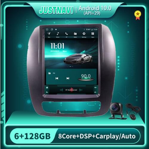 JUSTNAVI Tesla Style Car Radio For KIA SORENTO 2013 2014 FM Multimedia Video Player Navigation GPS OBD IPS Screen Android 10.0