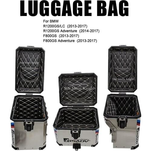 Luggage Box Inner Container Tail Case Trunk Side Saddlebag +Top cover Inner Bag For BMW F800GS 2013-2017 R1200GS LC/ADV 2013-17