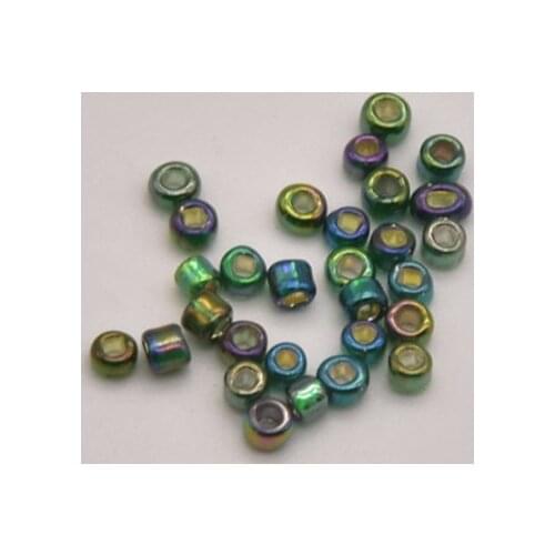 30000pcs 2mm Champagne Green Filled Silver Rice Beads Beads For Jewelry Making Decoration Accessories Craft Supplies JA0065