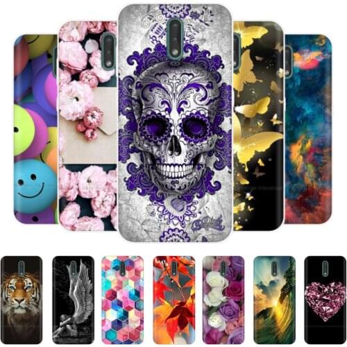 For Nokia 2.3 Case 6.2'' Painting Soft Silicon TPU Back Cover for Nokia 2.3 Coque Etui Bags Bumper for Nokia2.3 2020 Phone Cases