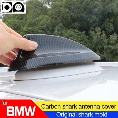 DA for BMW F22 F23 F34 F30 F35 F87 F80 F82 G11 G12 G30 F32 F33 F36 2013-20 Accessories Carbon Fiber Shark Fin Antenna Cover Trim
