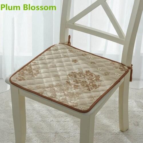 Home Decor Anti-slip Seat Cushion Thin Cushion For Office Chair Breathable Square Camputer Chair Dinning Chair Cushion 3 Colors