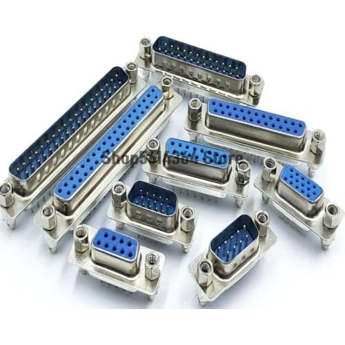 DP9/15/25/37 2 Row Male /Female Computer VGA Cable Connectors Adapter