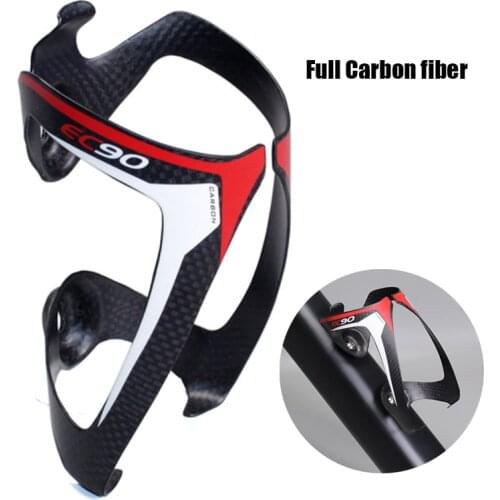 Carbon Bottle Cage Bicycle Water Bottle Cage Holder Road MTB Mountain Light weight Bike Cup Cage for Cycling Mount Accessories