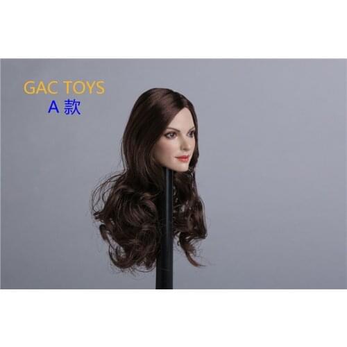 1/6 scale GACTOYS GC012A female head sculpt toys for 12 inches woman girl action figure body accessory