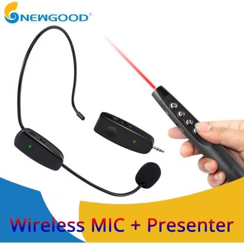 Microphone UHF Wireless Microphone For Voice Amplifier Computer Wireless Microphone Professional Wireless Headset Microphones