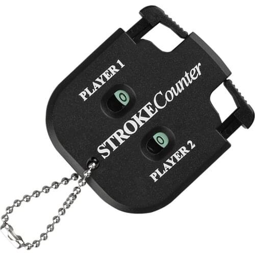 Mini Golf Shot Count Stroke Putt Score Counter Two Digit Scoring Keeper With Key Chain Golf Training AidS Golf Accessories