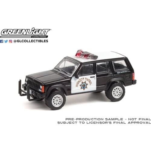 GreenLight 1:64 1993 JEEP CHEROKEE 42960-B alloy toy car toys for children diecast model car Birthday gift