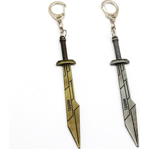 New Movie Thor 3 Keychain Thor Sword Stormbreaker Storm Exquisite Design Key Chain Ring Prote Clef Chaviro Accessory Souvenir